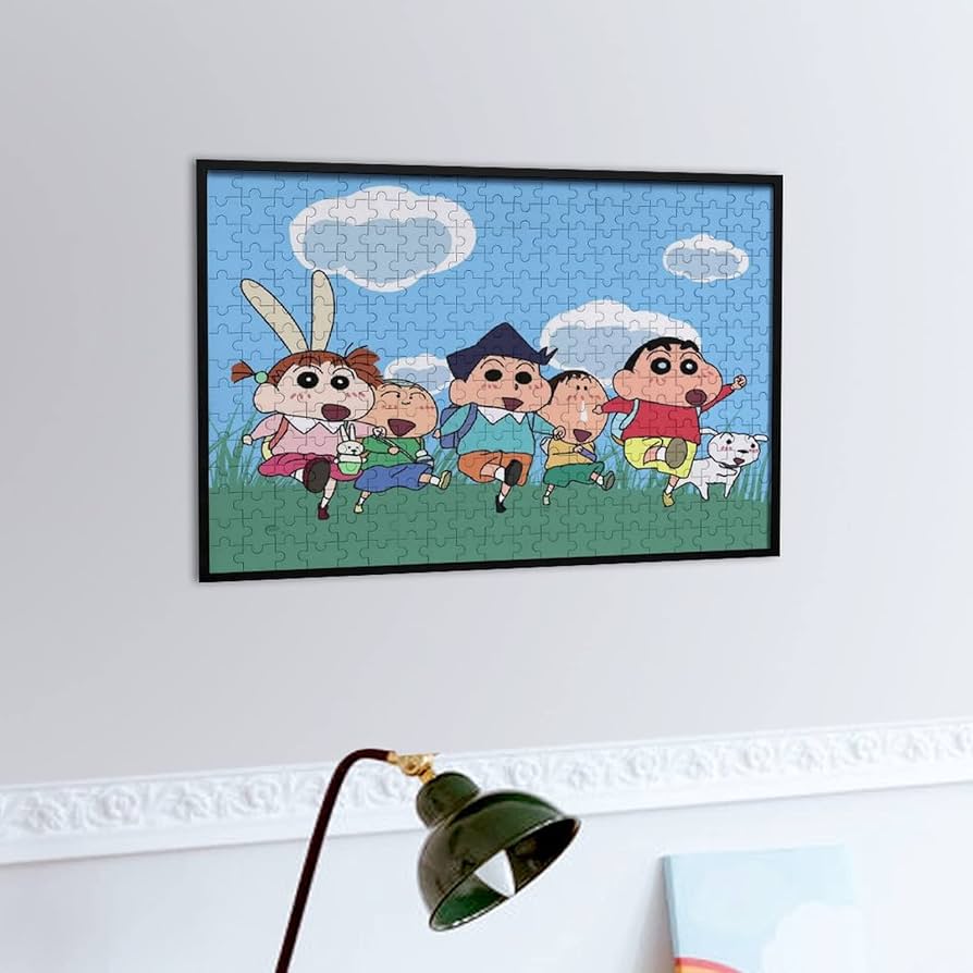 Amazon.co.jp: Crayon Shin-chan Jigsaw Puzzle, Great Gift for